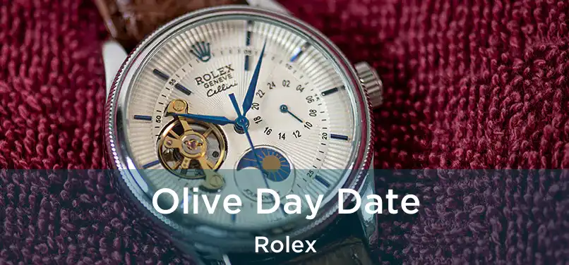  Olive Day Date Rolex